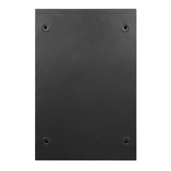 Small BALI mailbox with name plate, galvanized steel, black Small BALI mailbox with name plate, galvanized steel, black